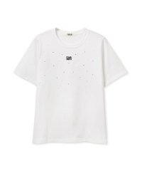 FURFUR/【WEB限定】ビジュー付きロゴ刺繍Tシャツ/508211297