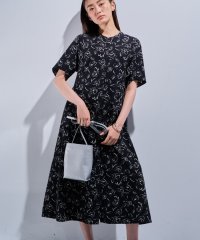 INDIVI/インディヴィ INDIVI 【洗える／UVケア／羽織り可能】フラワー柄前あきワンピース/508211299