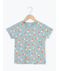 Samansa Mos2 Lagom/【吸水速乾】ソフトクリーム総柄Tシャツ/508211780