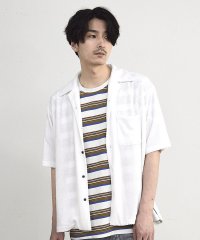 RATTLE TRAP/パイルチェックオープンカラー半袖シャツ/508211797