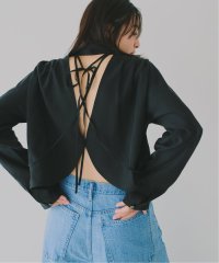 U by Spick&Span/ポプリンクロスバックシャツ/508211806