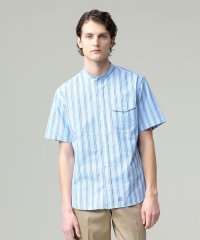 J.PRESS MENS/夏を彩る清涼素材【吸水速乾 / 高通気性】【クールマックス】サッカ－マルチストライプ シャツ / バンドカラー/508211964