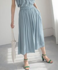 KUMIKYOKU（LARGE SIZE）/【春夏のNEWカラー登場】ギャザーライトデシン パンツ/508211999