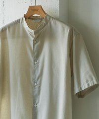 URBAN RESEARCH DOORS/『XLサイズ/WEB限定』『UR TECH 高機能リネン』バンドカラーシャツ/508212111
