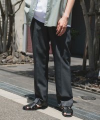 URBAN RESEARCH DOORS/『接触冷感/防シワ/UVカット/マシンウォッシャブル』ドライギャバジン イージースラックス/508212112