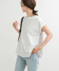URBAN RESEARCH DOORS/シャーリング布帛ドッキングカットソー/508212115