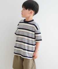 URBAN RESEARCH DOORS（Kids）/『WEB/一部店舗限定サイズ』マルチボーダールーズTシャツ(KIDS)/508212122