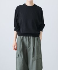 KAGURE/ハイゲージコットン半袖プルオーバー/508212128
