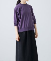 KAGURE/ハイゲージコットン半袖プルオーバー/508212128