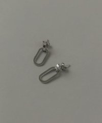 SMELLY/ステンレスダブルオーバルピアス/508212167