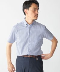 SHIPS MEN/SHIPS: ショート スリーブ パナマ ロンドンストライプ シャツ/508212182