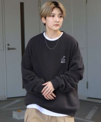 ILL‘S/イルズ ILL'S ワンポイント刺繍ロゴ おじ デイリーウォーキング 8ボール ダイス ビッグシルエット プルオーバースウェット カットソー ユニセックス/508212315