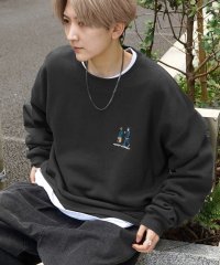 ILL‘S/イルズ ILL'S ワンポイント刺繍ロゴ おじ デイリーウォーキング 8ボール ダイス ビッグシルエット プルオーバースウェット カットソー ユニセックス/508212316
