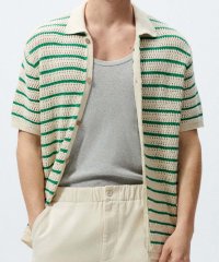 aimoha/アイモハ aimoha 【aimoha neo】Retro Knit Polo Shirt/508212369