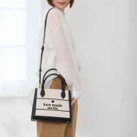 kate spade new york/ケイトスペードニューヨーク kate spade new york ショルダーバッグ エリー CANVAS SMALL TOTE KK098 001 BLACK/508212449