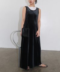 and　Me.../アンドミー andme ベロア ロング キャミ ワンピース/508212489