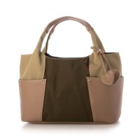 BRIDGETT select/ブリジット セレクト BRIDGETT select トリコロール手提げバッグ/508212534