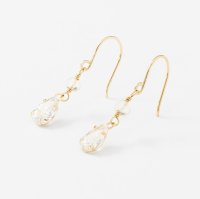 L&Co./エルアンドコー L&Co. K10クォーツピアス/508212623