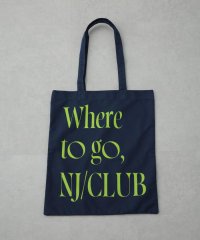 NANO universe/「NJ/CLUB」 グラフィックロゴトートバッグ/508090883