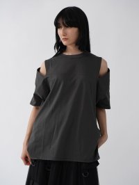 LASUD/ラシュッド LASUD ショルダースリットデザインカットソー/508179274