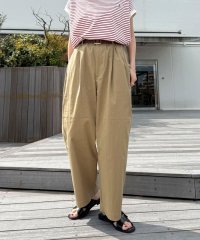 fredy emue/【GEVACO/ゲバコ】ギャザーテーパードパンツ/508192893