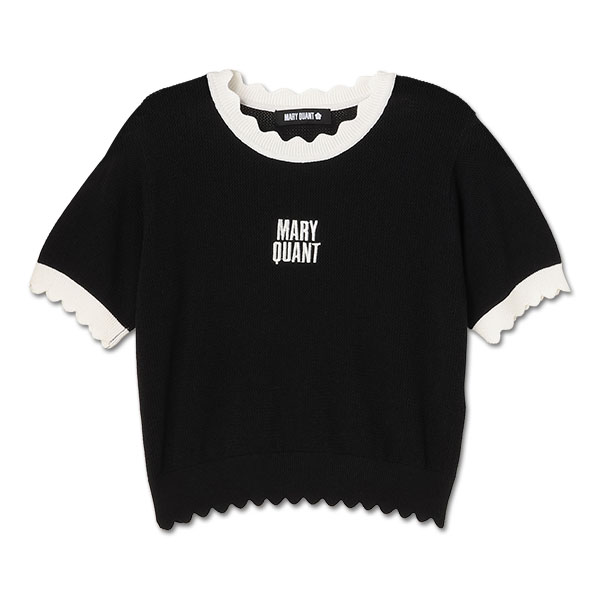 マリークワント MARY QUANT デイジーワンポイント半袖 プル
