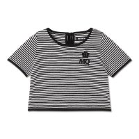 MARY QUANT/マリークワント MARY QUANT MQロゴボーダーバックリボン プルオーバー/508212060