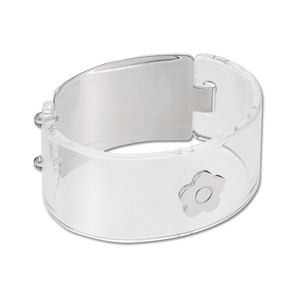 2-5日着 MARY QUANT メタルポイントアクリル バングル マリークワント MARY QUANT メタルポイントアクリル バングル