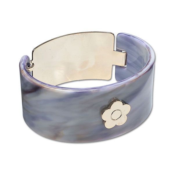 マリークワント MARY QUANT メタルポイントアクリル バングル