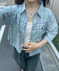 Ranan/ラナン RANAN 【U.S. POLO ASSN.】チェックショート丈シャツ/508212558