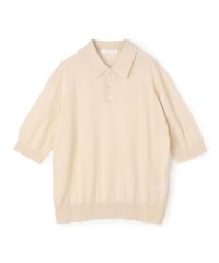 GALERIE VIE/クレープコットン ポロカラープルオーバー/508213183