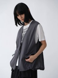 LASUD/ラシュッド LASUD 異素材レイヤードデザインベスト/508213305