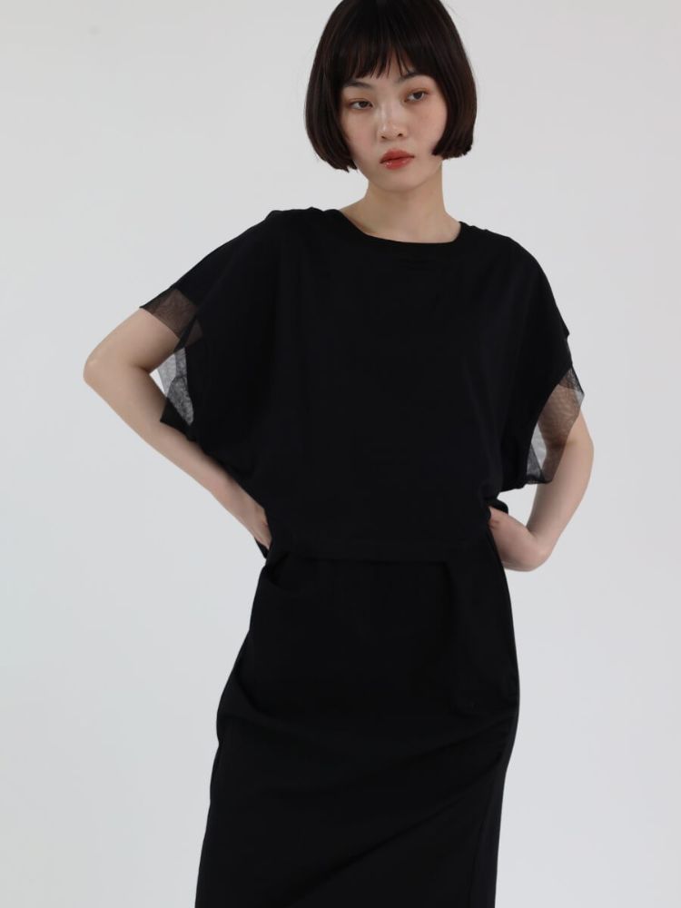 LASUD ラシュッド半袖ロングワンピース ラシュッド(LASUD)(YDYLAS) | ワンピース/ワンピース・ドレスの