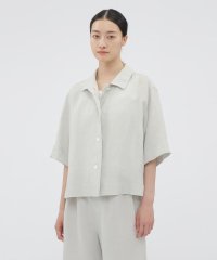 MARGARET HOWELL HOLD GOODS/PLAIN LINEN PJ SHIRT/508213342