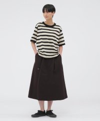 MHL./LIGHTWEIGHT COTTON LINEN TWILL SKIRT/508213348