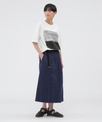 MHL./LIGHTWEIGHT COTTON LINEN TWILL SKIRT/508213348