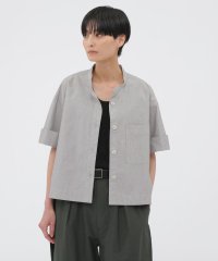 MHL./LIGHT WASHED COTTON POPLIN SHIRT/508213353