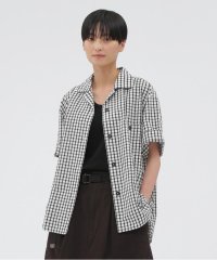 MHL./COTTON LINEN CHECK SHIRT/508213355
