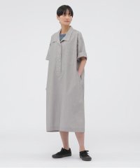MHL./LIGHT WASHED COTTON POPLIN DRESS/508213357