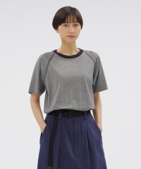 MHL./FINE STRIPED COTTON JERSEY TOP/508213362