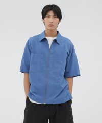 MHL./YARN DYED COTTON LINEN SHIRTING SHIRT/508213368