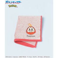Honeys/ハニーズ Honeys ポケモン／タオル タオルハンカチ タオル ハンカチ ミニタオル ポケモン キャラクター 綿100％ 刺繍 ワンポイント 白 ホワイト シ/508213605