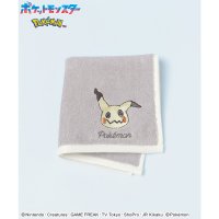 Honeys/ハニーズ Honeys ポケモン／タオル タオルハンカチ タオル ハンカチ ミニタオル ポケモン キャラクター 綿100％ 刺繍 ワンポイント 白 ホワイト シ/508213605