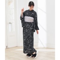 Honeys/ハニーズ Honeys セパレート浴衣 浴衣 ゆかた ワンピース セット セパレート 2025浴衣 花柄 レトロ セパレート キャミワンピース プリーツ加工 簡/508213621