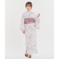 Honeys/ハニーズ Honeys セパレート浴衣 浴衣 ゆかた ワンピース セット セパレート 2025浴衣 花柄 レトロ セパレート キャミワンピース プリーツ加工 簡/508213621