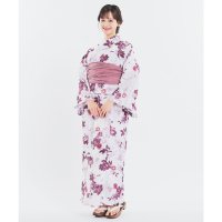 Honeys/ハニーズ Honeys セパレート浴衣 浴衣 ゆかた ワンピース セット セパレート 2025浴衣 花柄 レトロ セパレート キャミワンピース プリーツ加工 簡/508213621