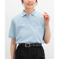 Honeys/ハニーズ Honeys 半袖刺繍入りポロシャツ トップス ポロシャツ カットソー 半袖 ハニさら 大きいサイズ 半袖トップス UVカット 吸水速乾 抗菌防臭 レ/508213649