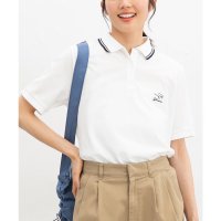 Honeys/ハニーズ Honeys 半袖刺繍入りポロシャツ トップス ポロシャツ カットソー 半袖 ハニさら 大きいサイズ 半袖トップス UVカット 吸水速乾 抗菌防臭 レ/508213649
