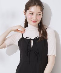 Couture Brooch/シアーチュール5分袖トップス/508213758