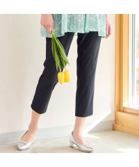 MISSEL/【洗える・接触冷感】裾スリットクロップドパンツ/508213994